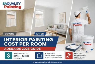 Discover the average interior painting cost per room in Adelaide for 2026. Learn pricing factors, cost breakdowns, and expert tips to plan your painting budget.