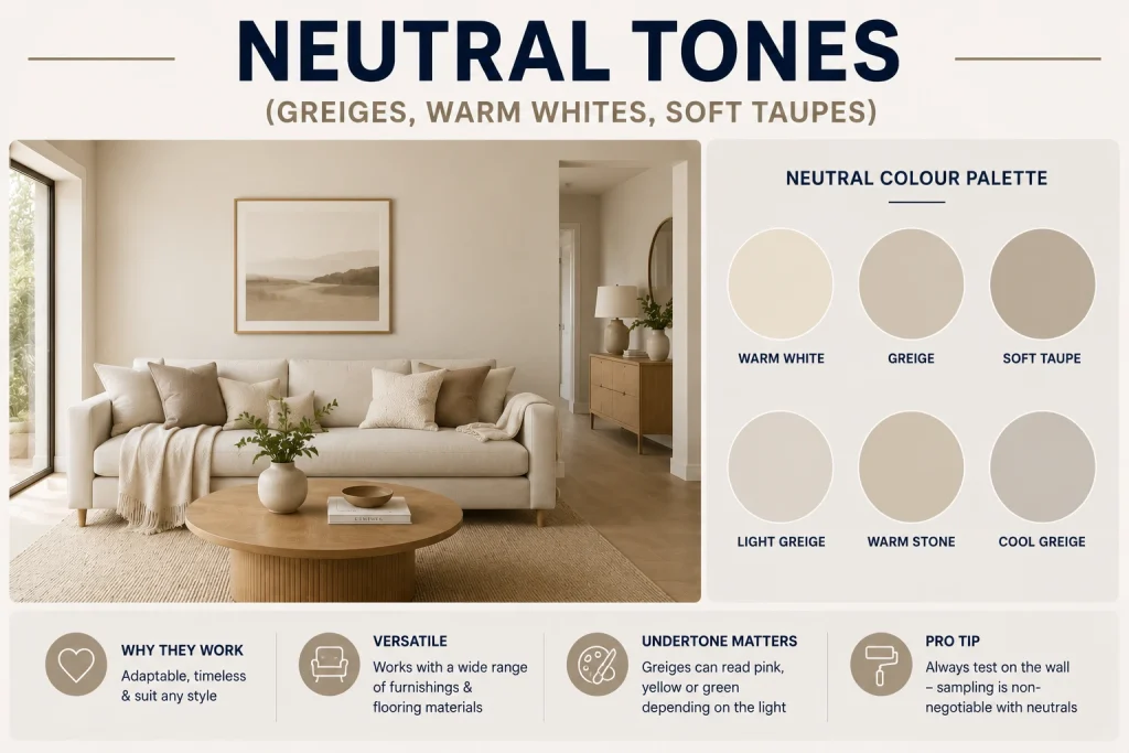 neutral colours for interior house painting in adelaide